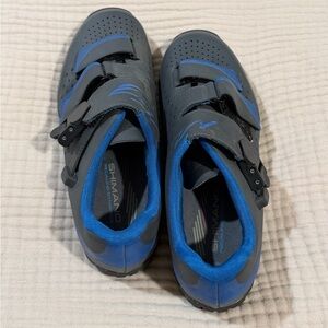 NWOT Shimano Women’s Cycle Shoes - Gray and Blue